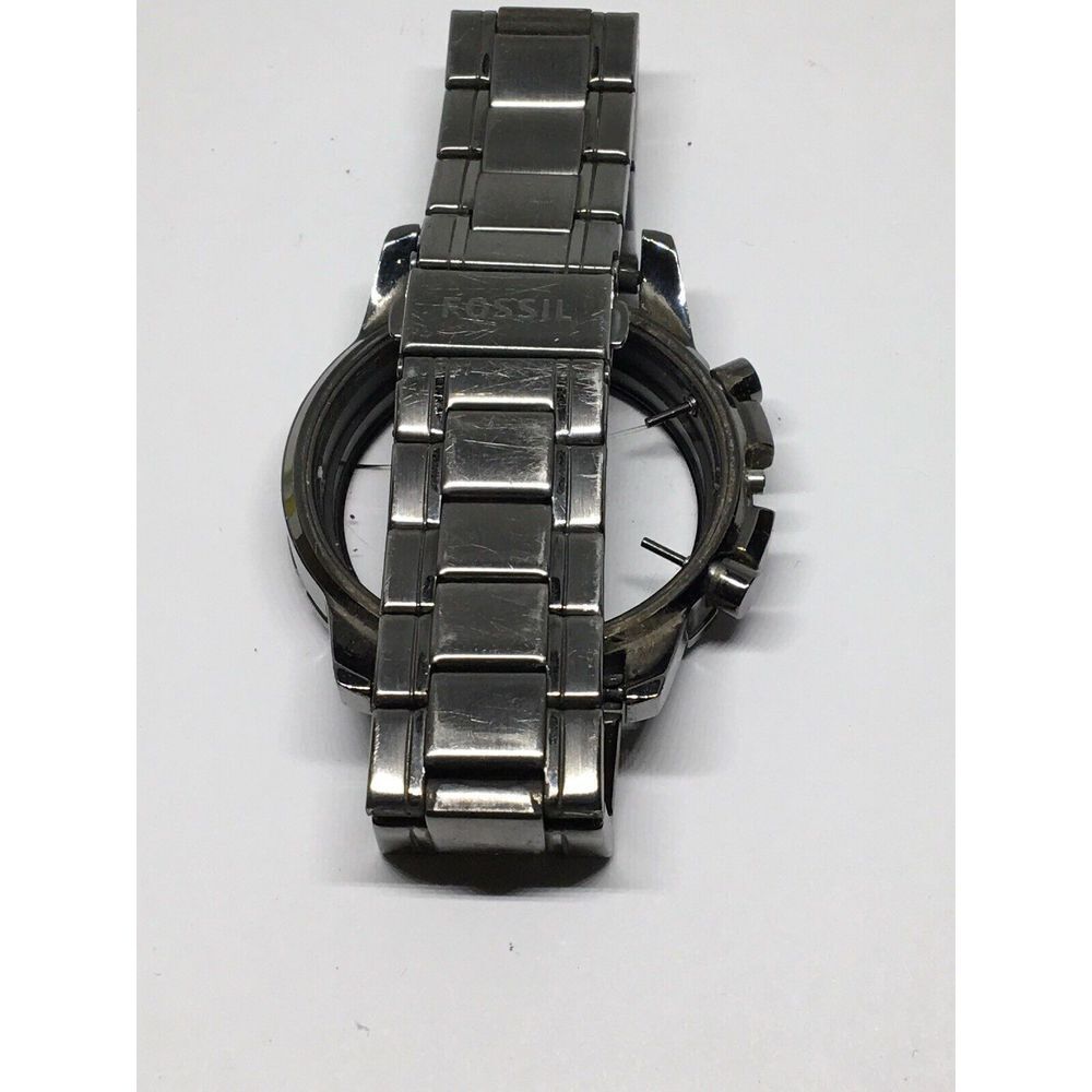 Fossil Watch Bracelet Use For Parts Links Case Band 22/20mm Poor Condition T757 - Picture 5 of 6